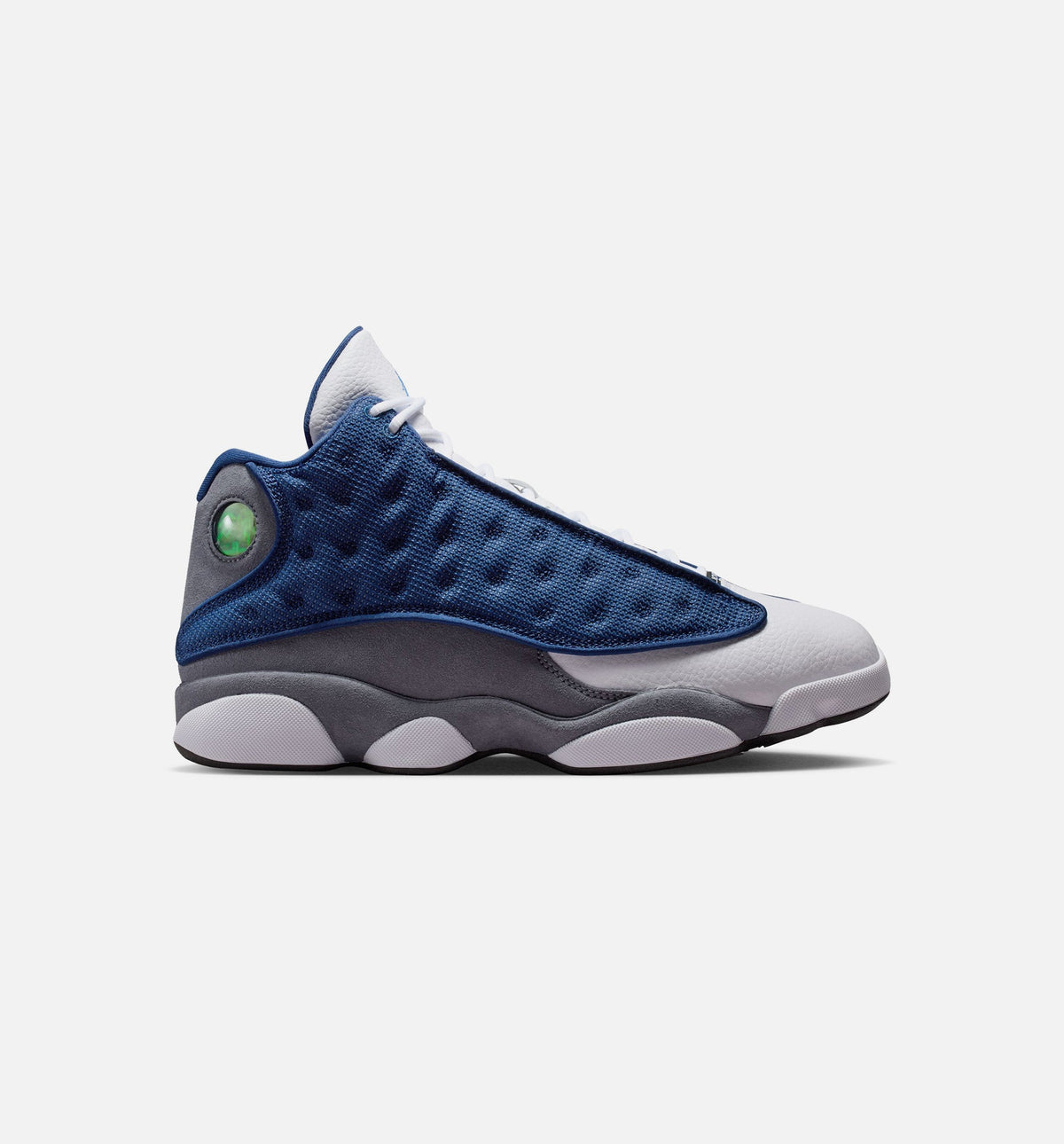 Air Jordan 13 Retro Navy and Flint Grey Men's Sneakers - Navy / University Blue / Flint Grey / White