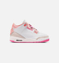Air Jordan 3 Retro Spring Flowers Grade School Sneakers - Pearl Pink / Pink Bloom / Pink Glow / Hyper Orange