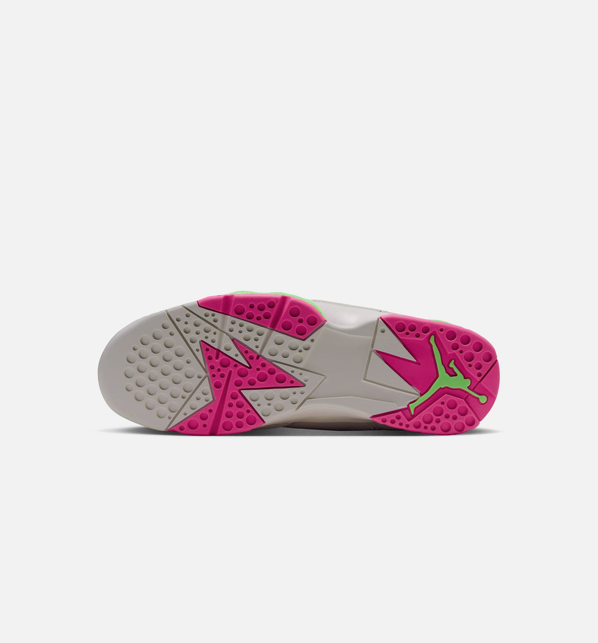 Air Jordan 7 Retro Tennis Day Men's Sneakers - Phantom / Lime Blast / Pink Blast / Anthracite