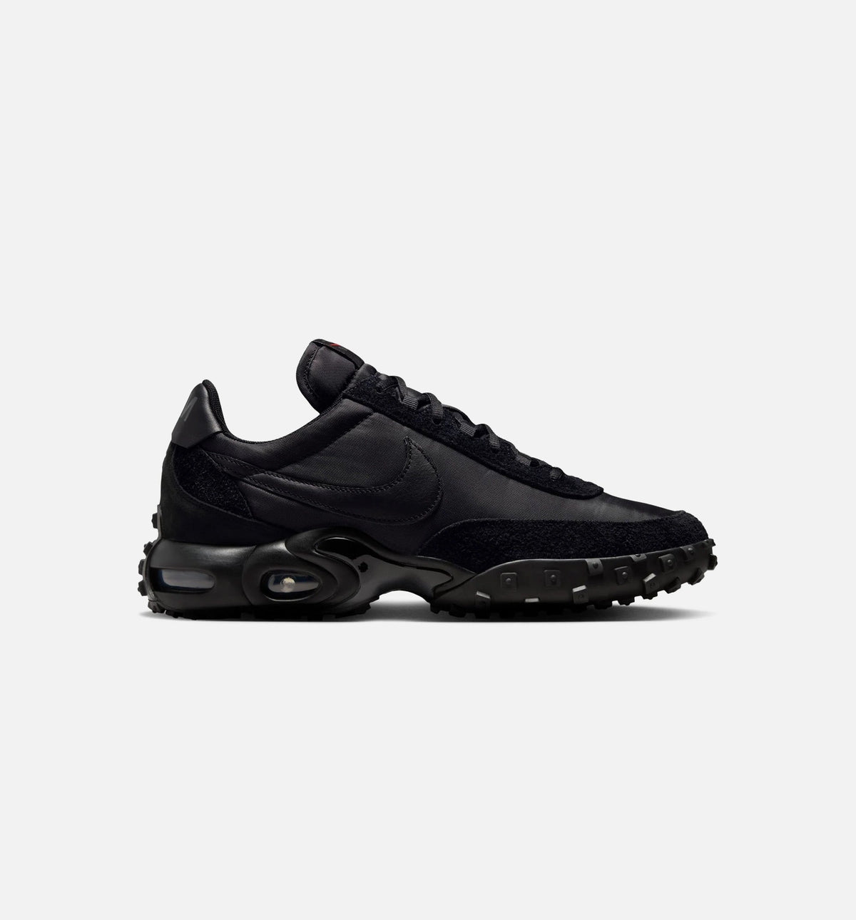 Air Max Waffle Black and Anthracite Men's Sneakers - Black / Anthracite