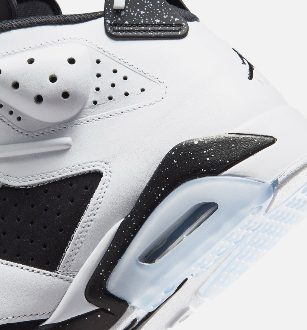 Air Jordan 6 Retro Black and White Men's Sneakers - Black / White