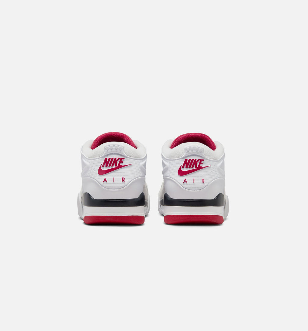 Air Jordan 4 RM Men's Sneakers - White / Black / Neutral Grey / Varsity Red