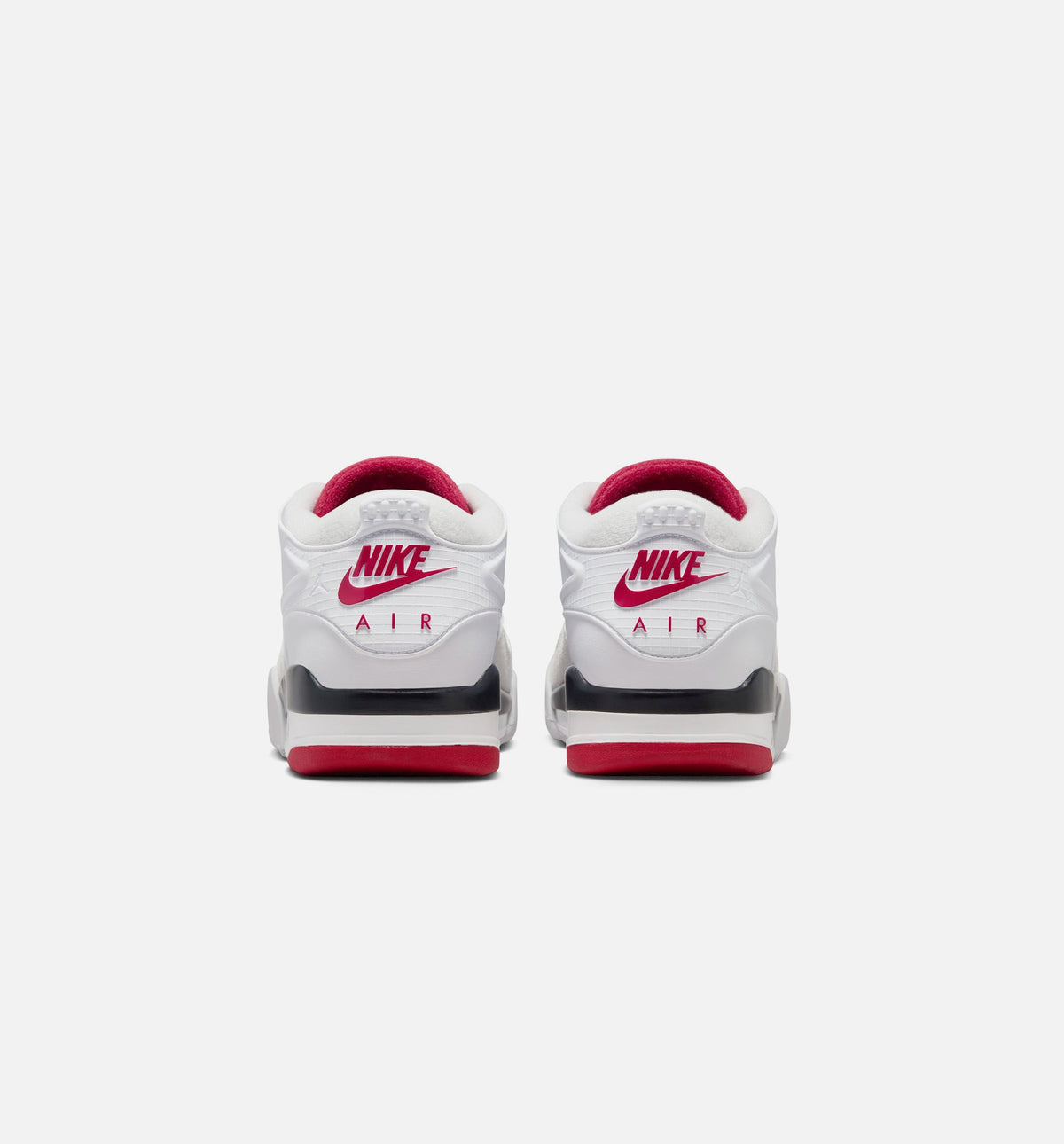 Air Jordan 4 RM Men's Sneakers - White / Black / Neutral Grey / Varsity Red