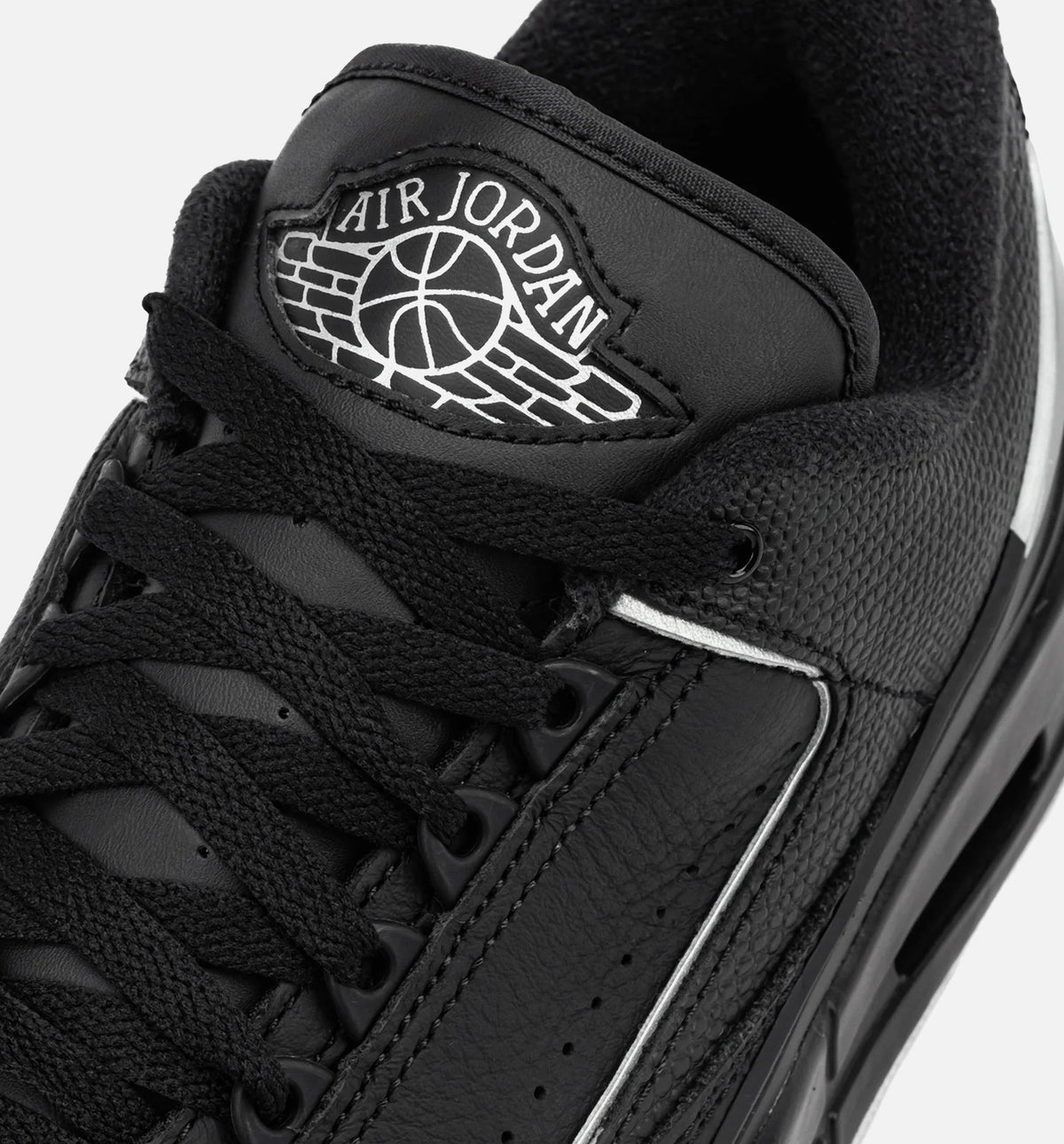 Air Jordan 23 Black Metallic Silver Men's Sneakers - Black / Metallic Silver