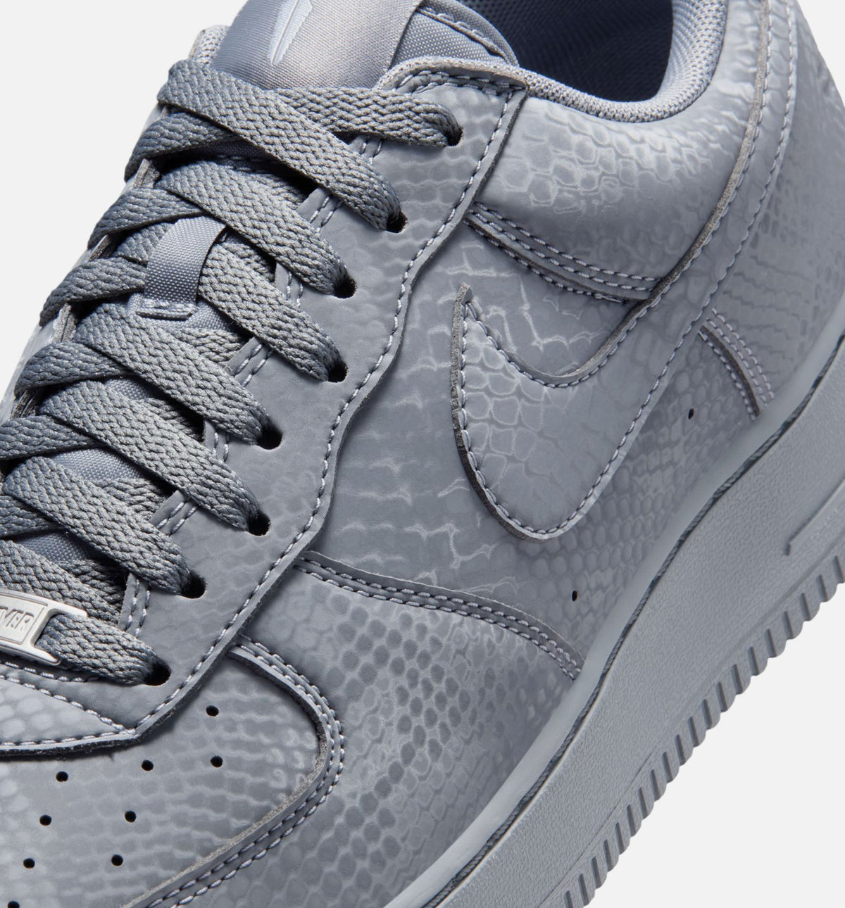 Kobe Air Force 1 Low Cool Grey Men's Sneakers - Cool Grey / Wolf Grey