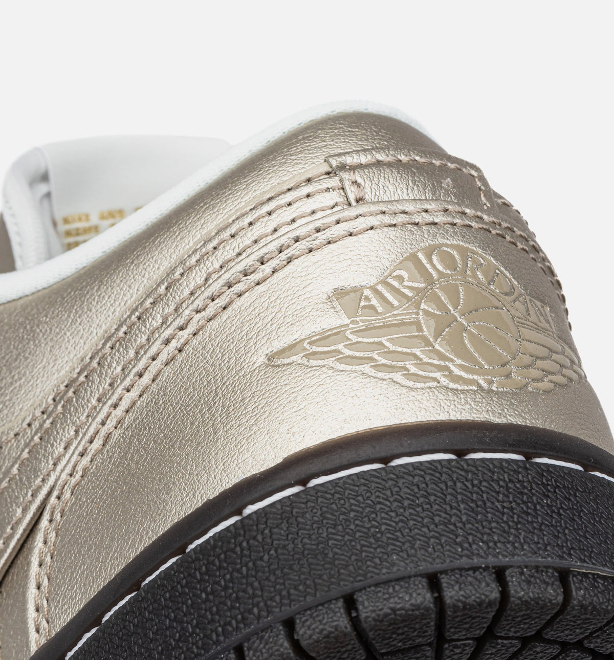 Air Jordan 1 Low SE Metallic Zinc Women's Sneakers - Metallic Zinc / Summit White / Velvet Brown