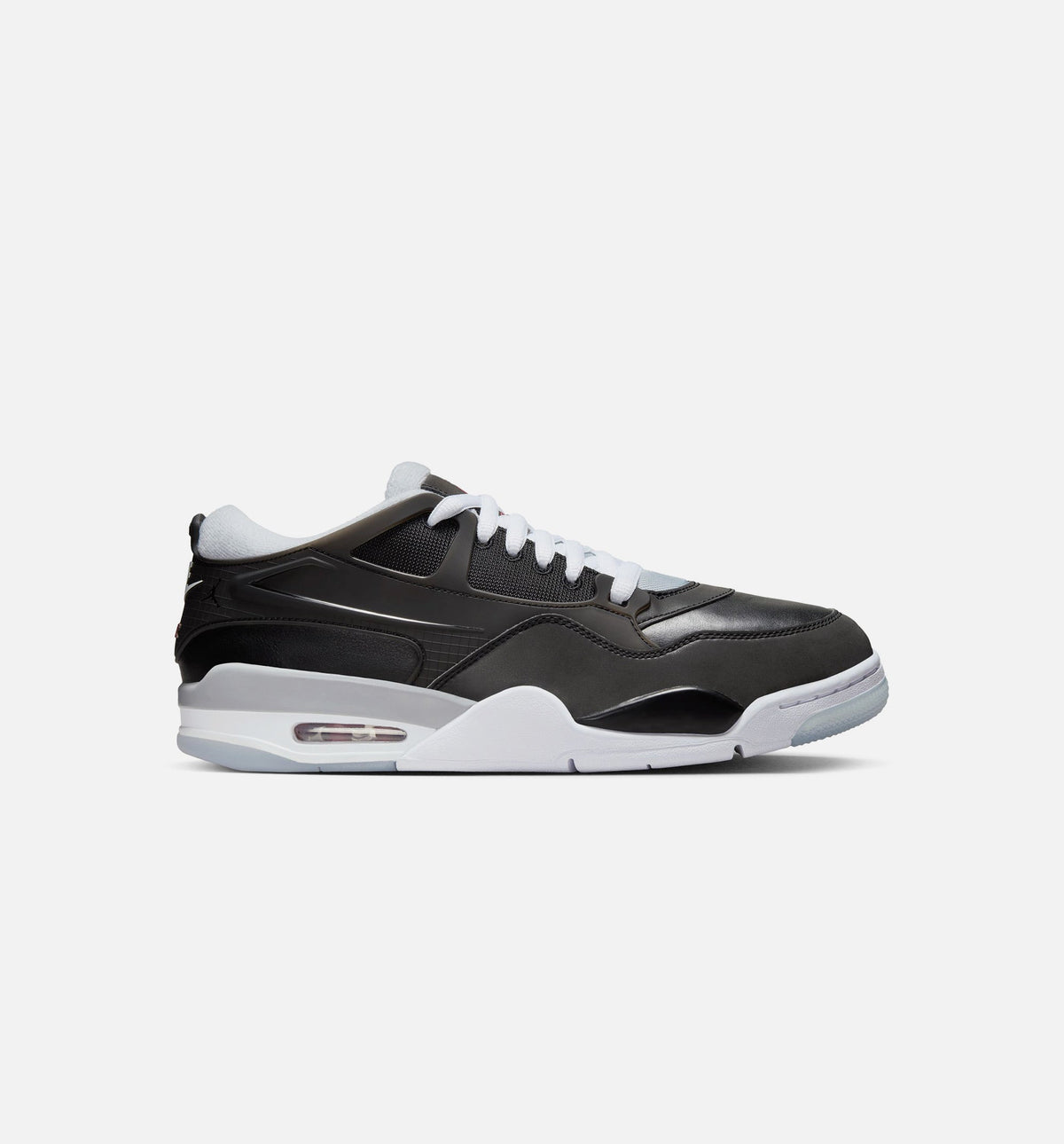 Air Jordan 4 RM Men's Sneakers - Black / Red / Grey