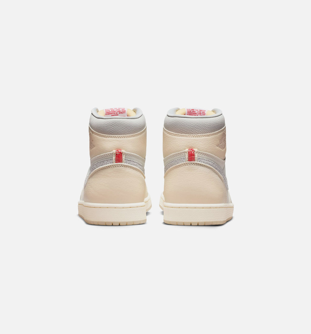 Air Jordan 1 Retro High OG Men's Sneakers - Sail / University Red / Pale Ivory / Coconut Milk / Phantom