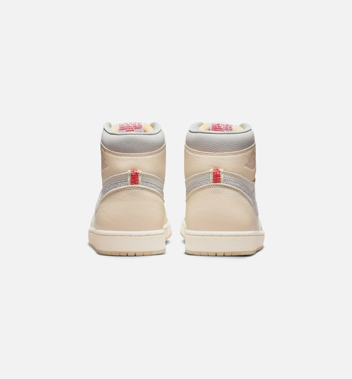 Air Jordan 1 Retro High OG Men's Sneakers - Sail / University Red / Pale Ivory / Coconut Milk / Phantom