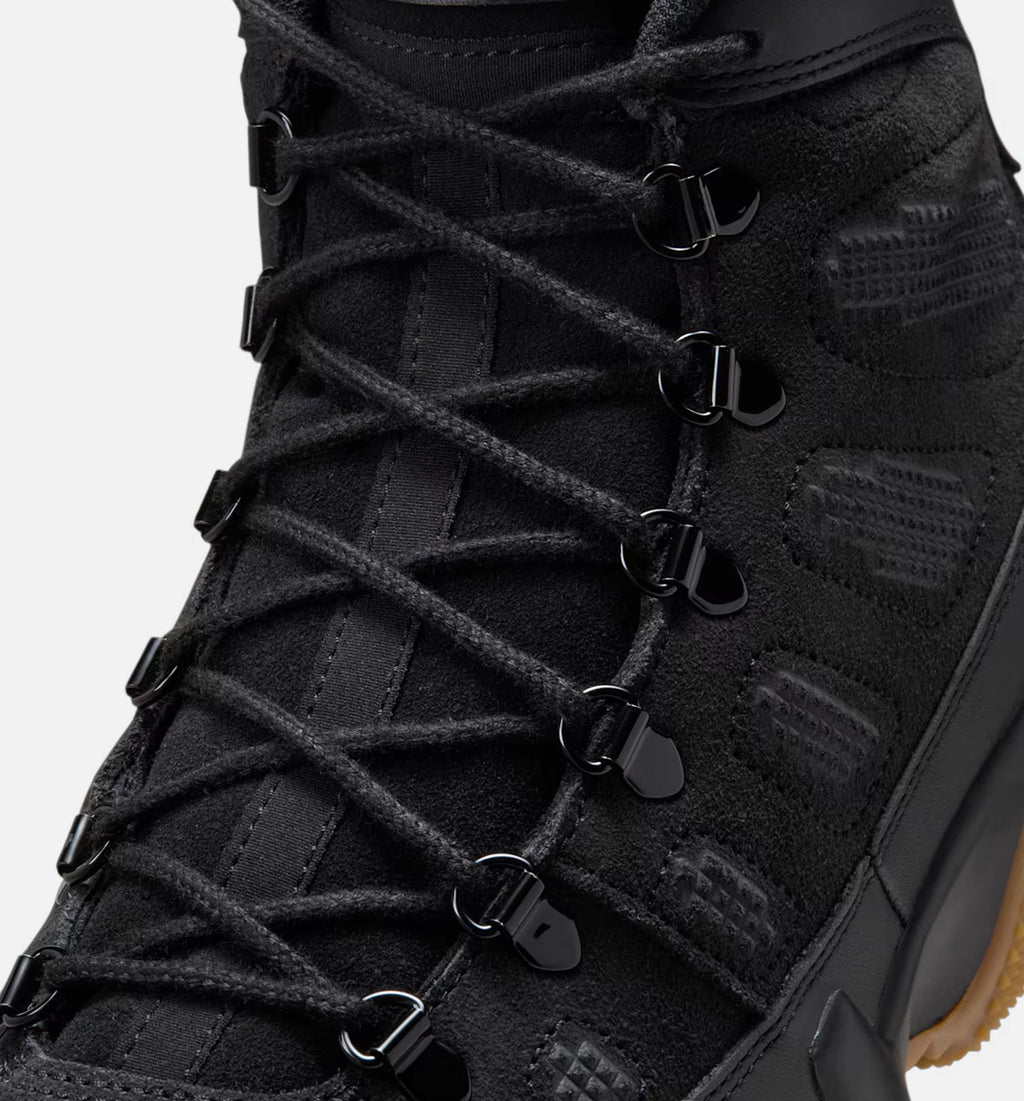 Air Jordan 9 Retro Men's Lifestyle Boot - Black / Black / Gum Light Brown