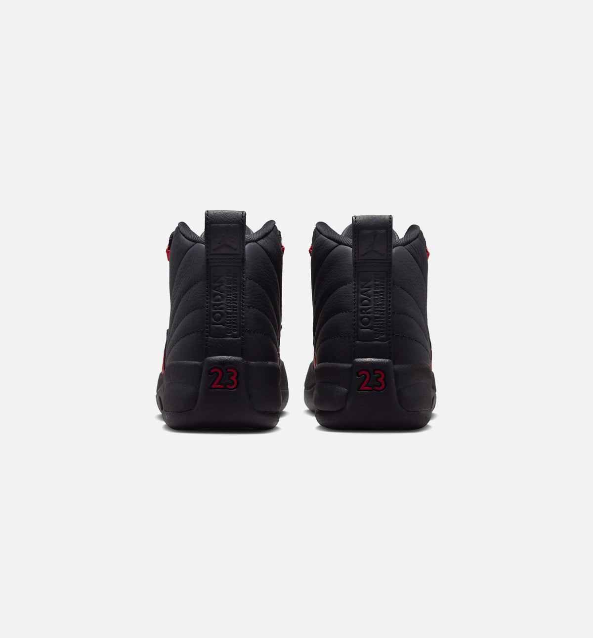 Air Jordan 12 Retro Bloodline Grade School Sneakers - Black / Varsity Red