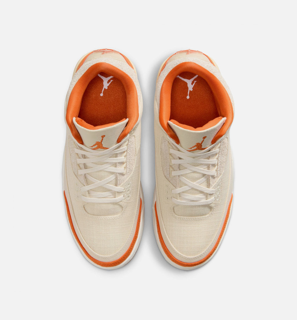 Air Jordan 3 Retro Starfish Women's Sneakers - Fossil / Starfish / Sail