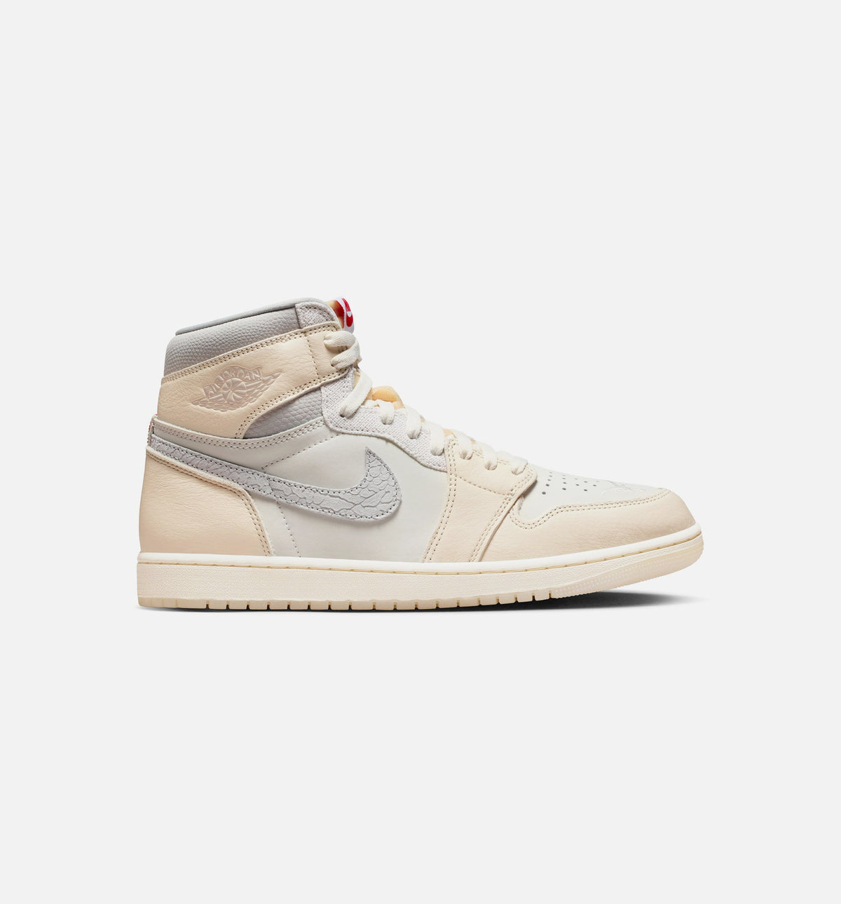 Air Jordan 1 Retro High OG Men's Sneakers - Sail / University Red / Pale Ivory / Coconut Milk / Phantom