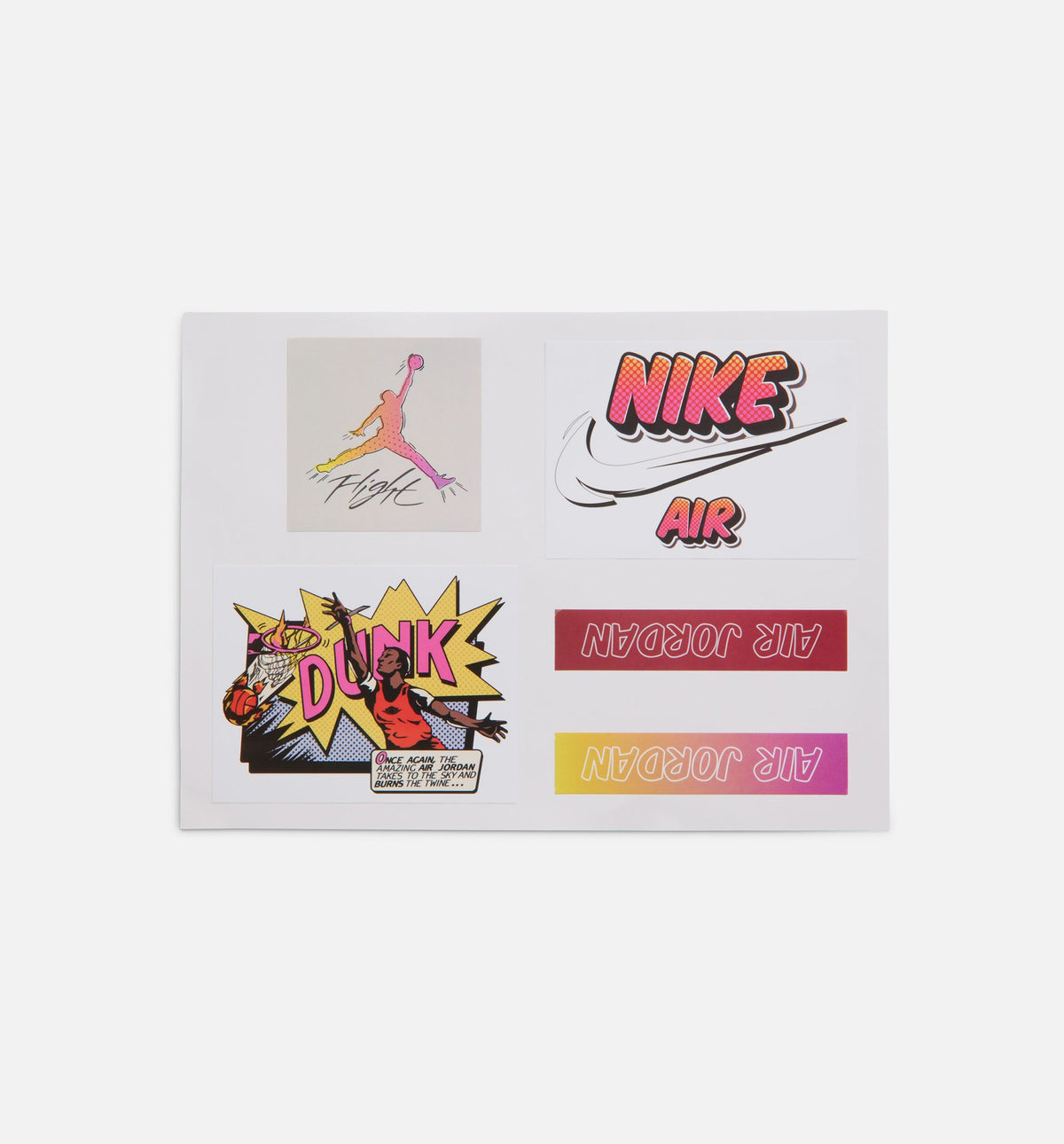Air Jordan 4 Retro Comic Men's Sneakers - Off White / Fire Pink / Anthracite