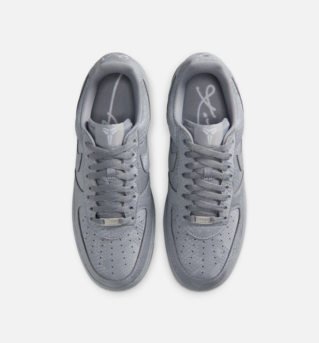 Kobe Air Force 1 Low Cool Grey Men's Sneakers - Cool Grey / Wolf Grey