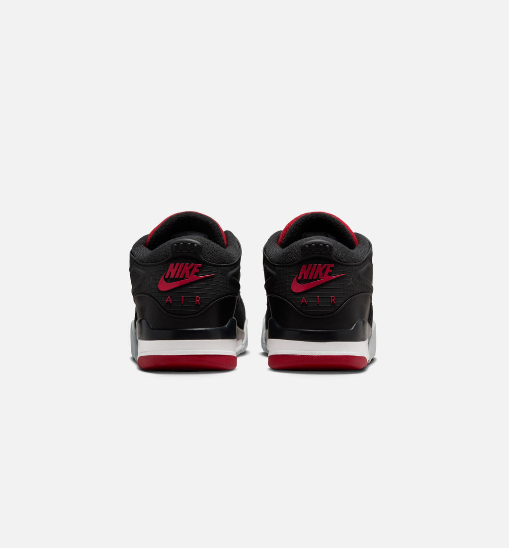 Air Jordan 4 RM Men's Sneakers - Black / Wolf Grey / White / Varsity Red