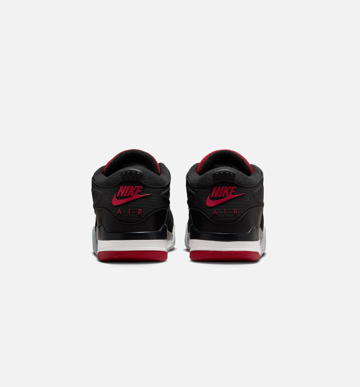 Air Jordan 4 RM Men's Sneakers - Black / Wolf Grey / White / Varsity Red