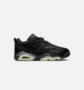 Air Jordan 6 Retro Low Blackout Women's Sneakers - Black