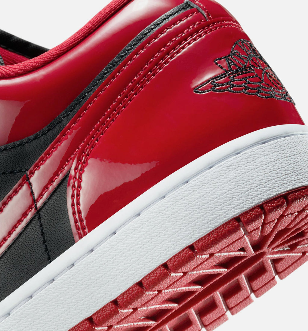 Air Jordan 1 Low SE Men's Sneakers - Black / Varsity Red / White