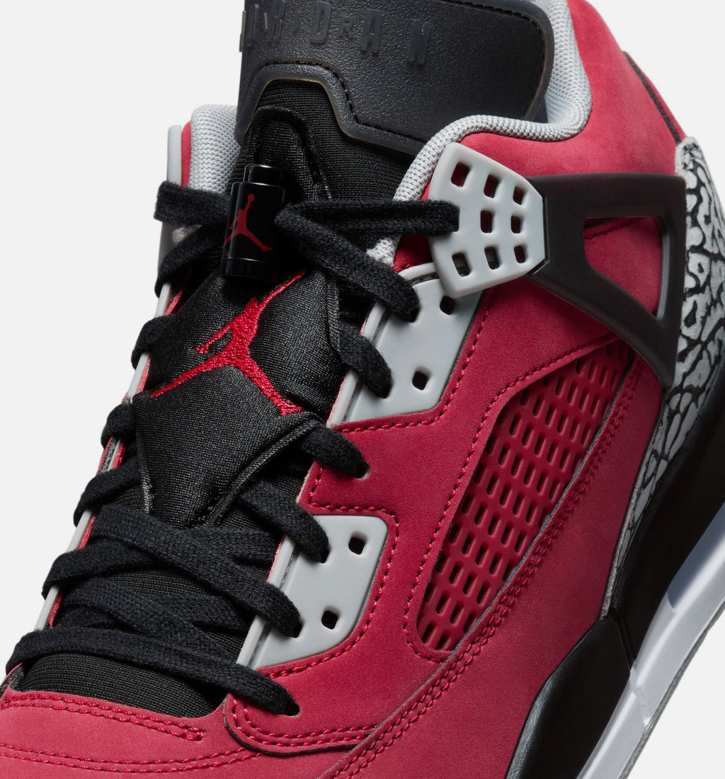 Spizike Low Toro Men's Sneakers - Gym Red / Black / Wolf Grey / Cool Grey