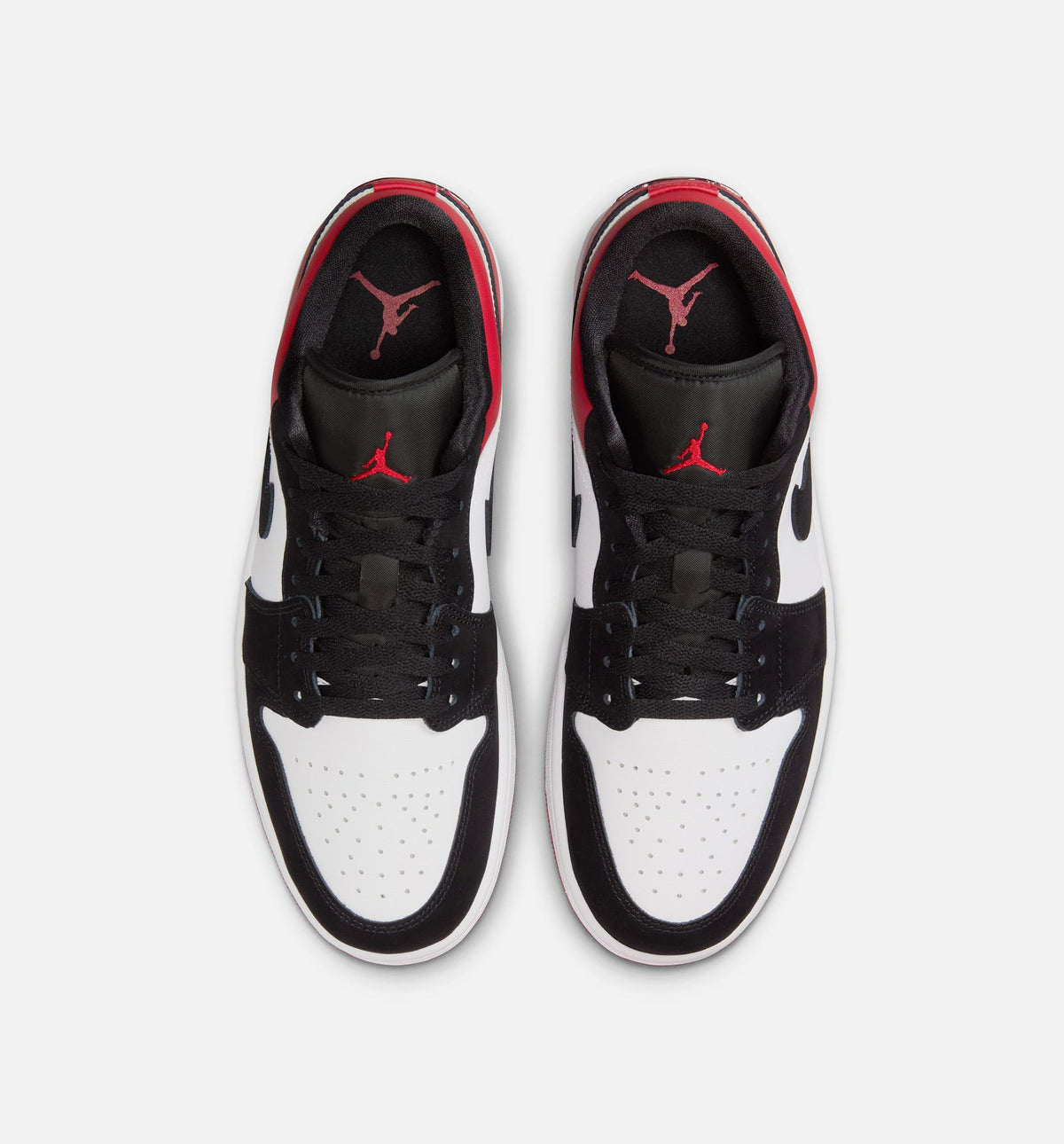 Air Jordan 1 Low SE Men's Sneakers - White / Varsity Red / Black