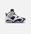 Air Jordan 6 Retro Black and White Men's Sneakers - Black / White
