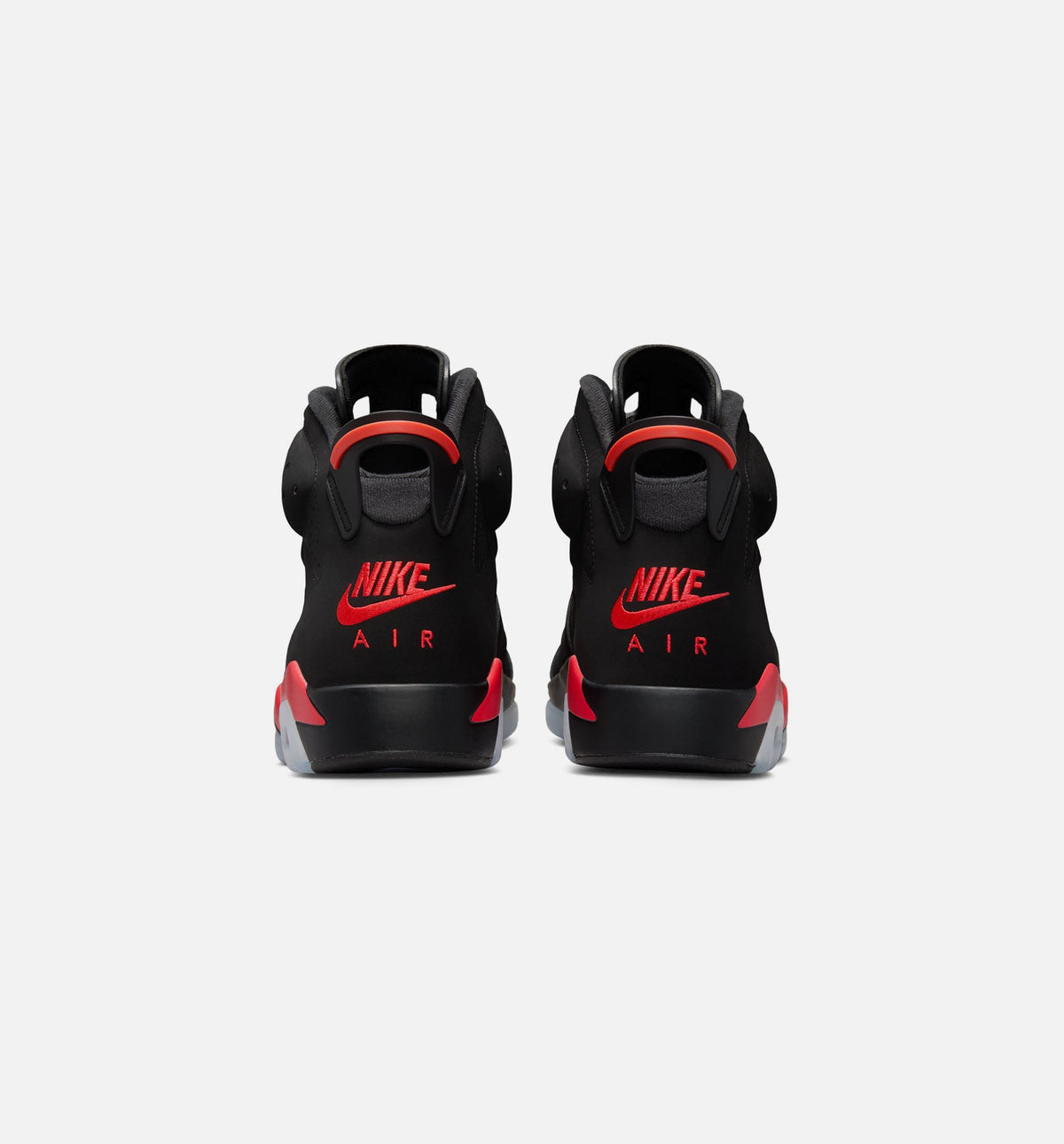 Air Jordan 6 Retro Infrared Salesman Men's Sneakers - Black / Light Crimson