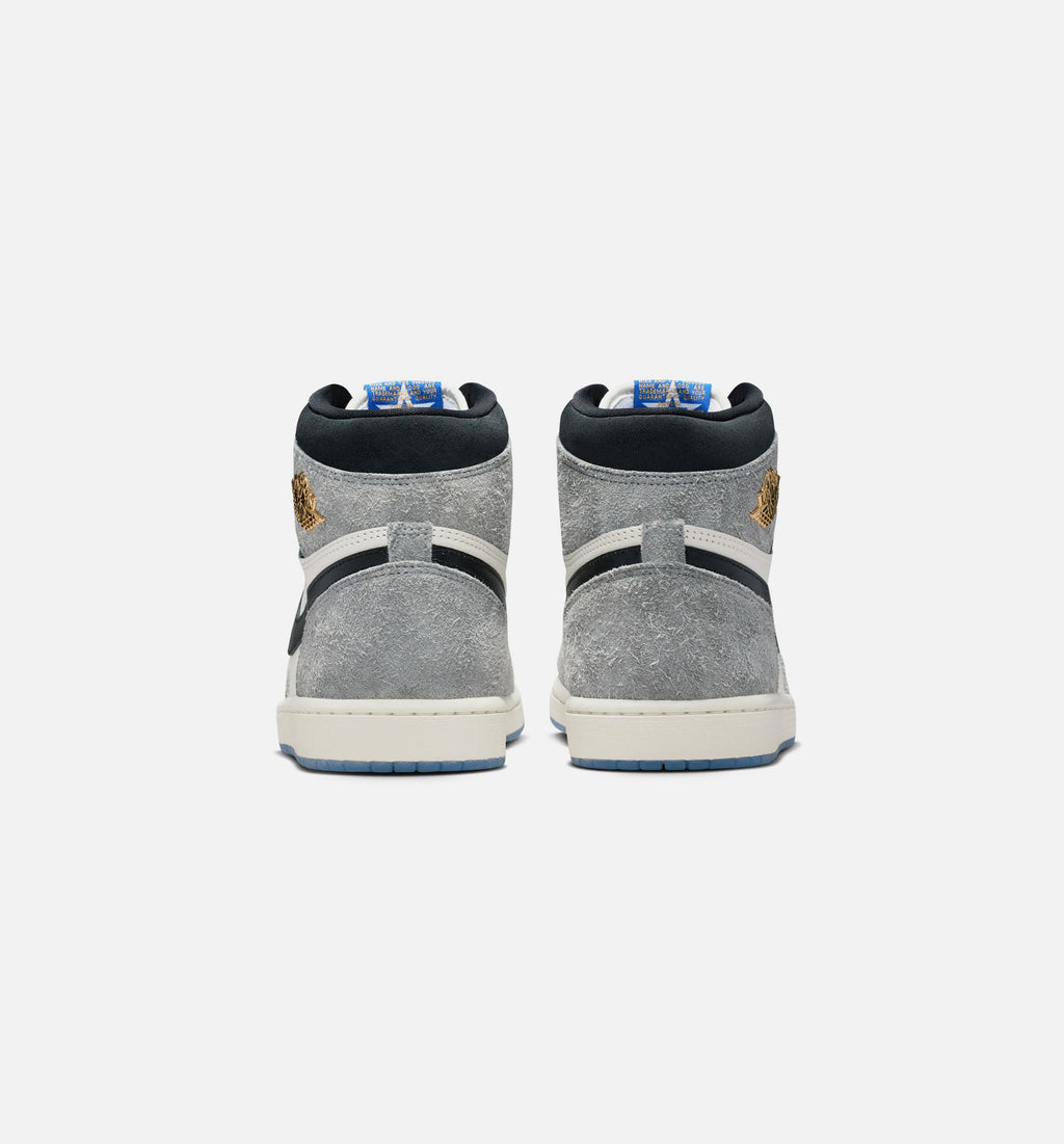 Air Jordan 1 Retro High OG Men's Sneakers - Cool Grey / Black / Sail / Game Royal / White