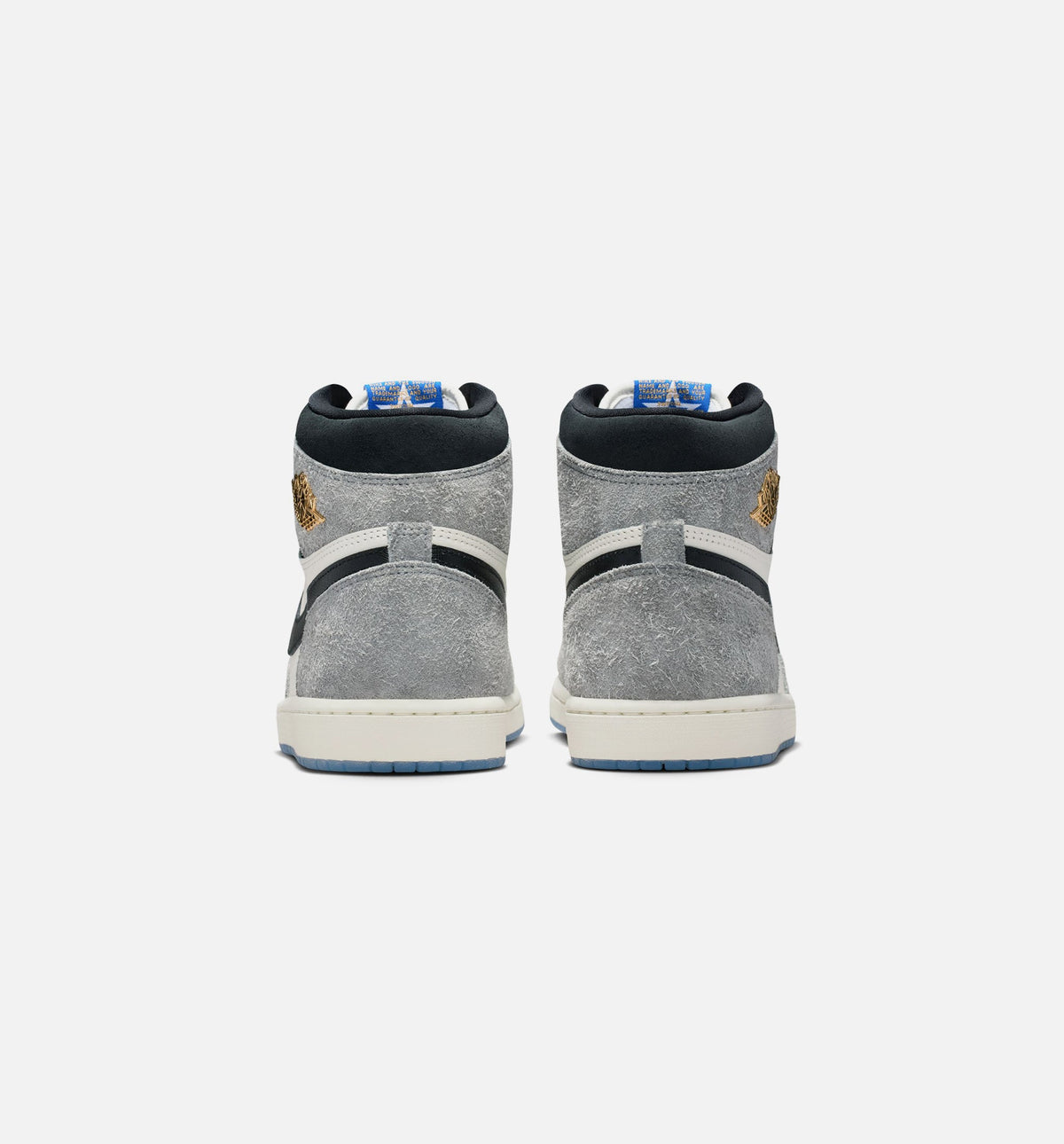Air Jordan 1 Retro High OG Men's Sneakers - Cool Grey / Black / Sail / Game Royal / White