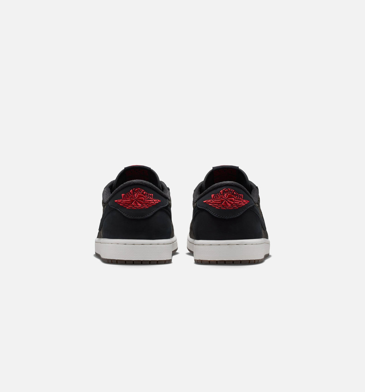 Air Jordan 1 Retro Low OG Laser Men's Sneakers - Black / Varsity Red / Summit White
