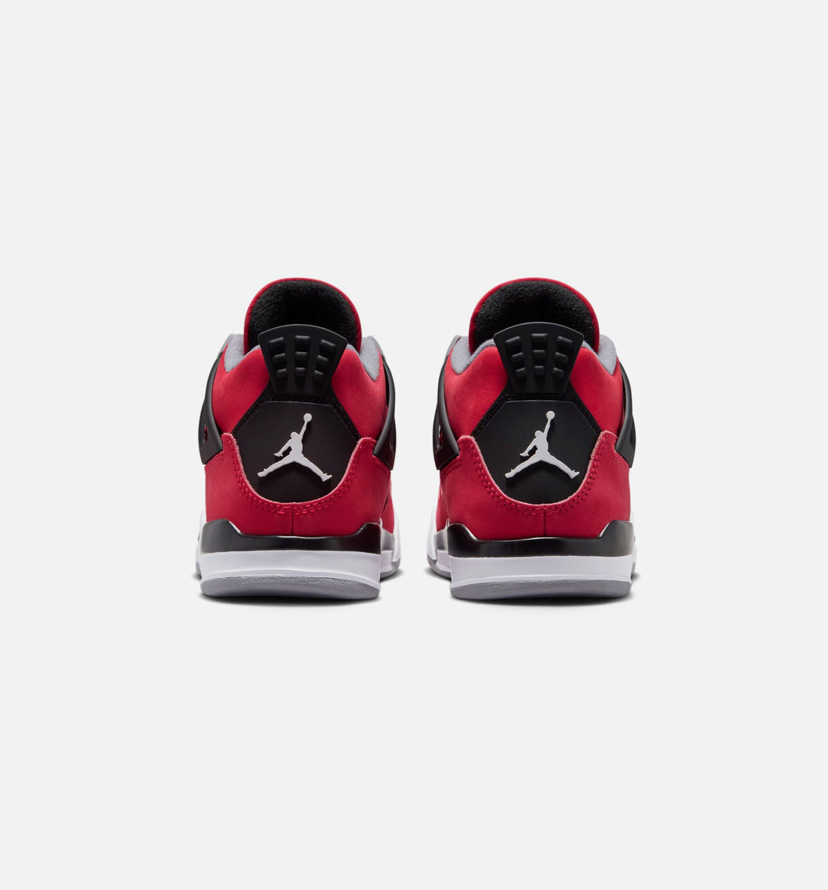 Air Jordan 4 Retro Toro Bravo Preschool Sneakers - Fire Red / White / Black / Cement Grey