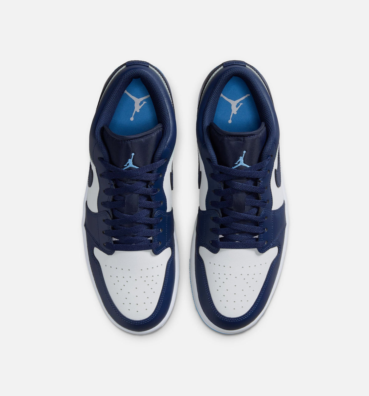 Air Jordan 1 Low Men's Sneakers - Midnight Navy / University Blue / White