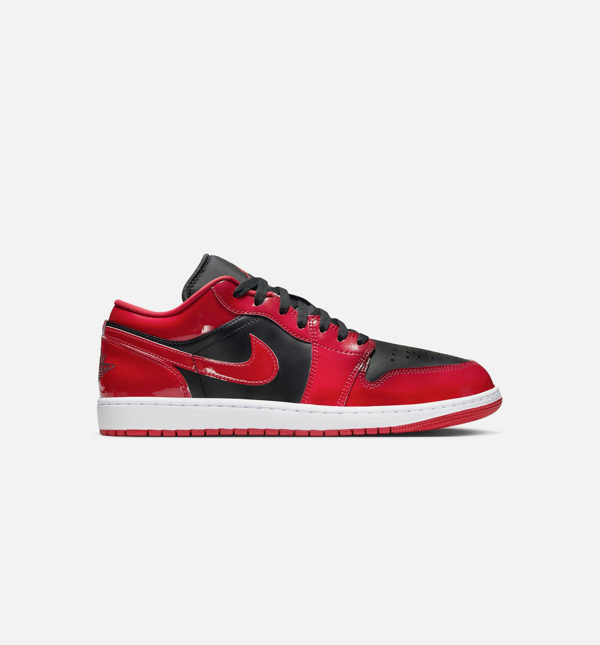 Air Jordan 1 Low SE Men's Sneakers - Black / Varsity Red / White