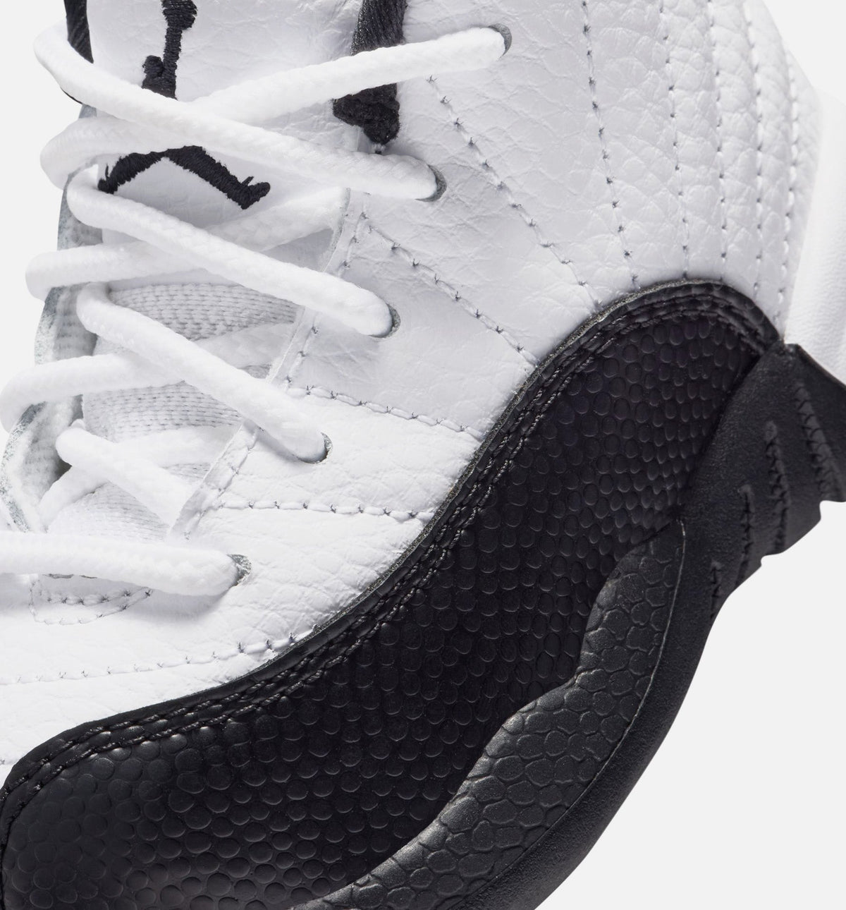 Air Jordan 12 Retro Taxi Infant & Toddler Sneakers - White / Black / Taxi
