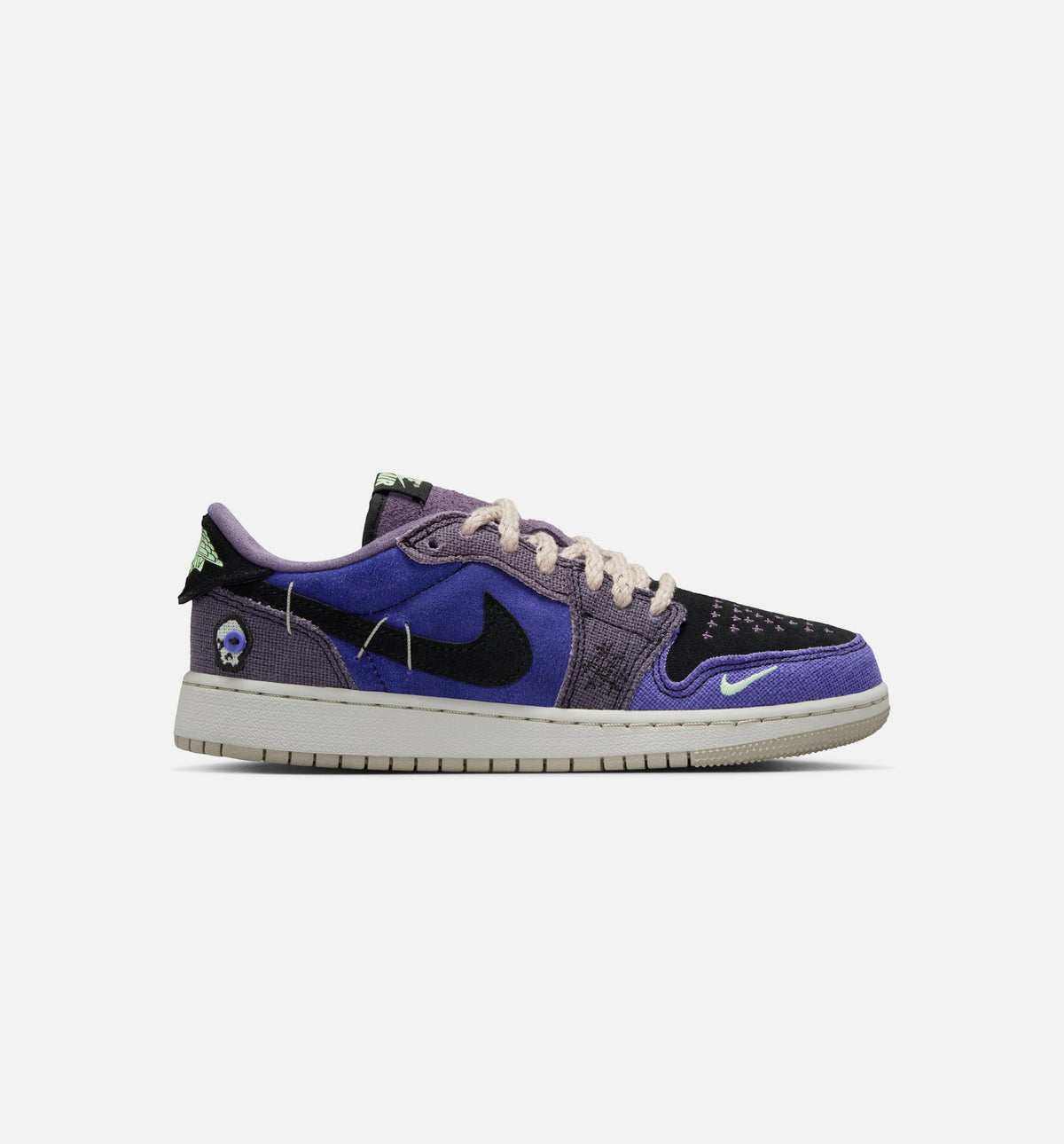 Air Jordan 1 Low OG Grade School Sneakers - Regency Purple / Dark Raisin