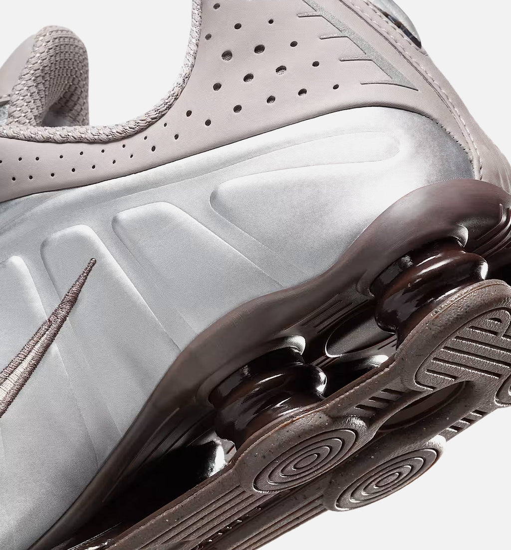 Shox R4 Men's Sneakers - Cave Stone / College Grey / Baroque Brown