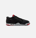 Air Jordan 4 RM Men's Sneakers - Black / Wolf Grey / White / Varsity Red