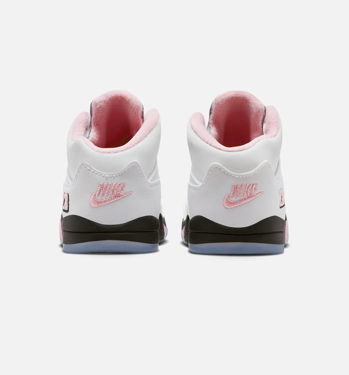 Air Jordan 5 Retro Medium Soft Pink Infant & Toddler Sneakers - White / Black / Medium Soft Pink