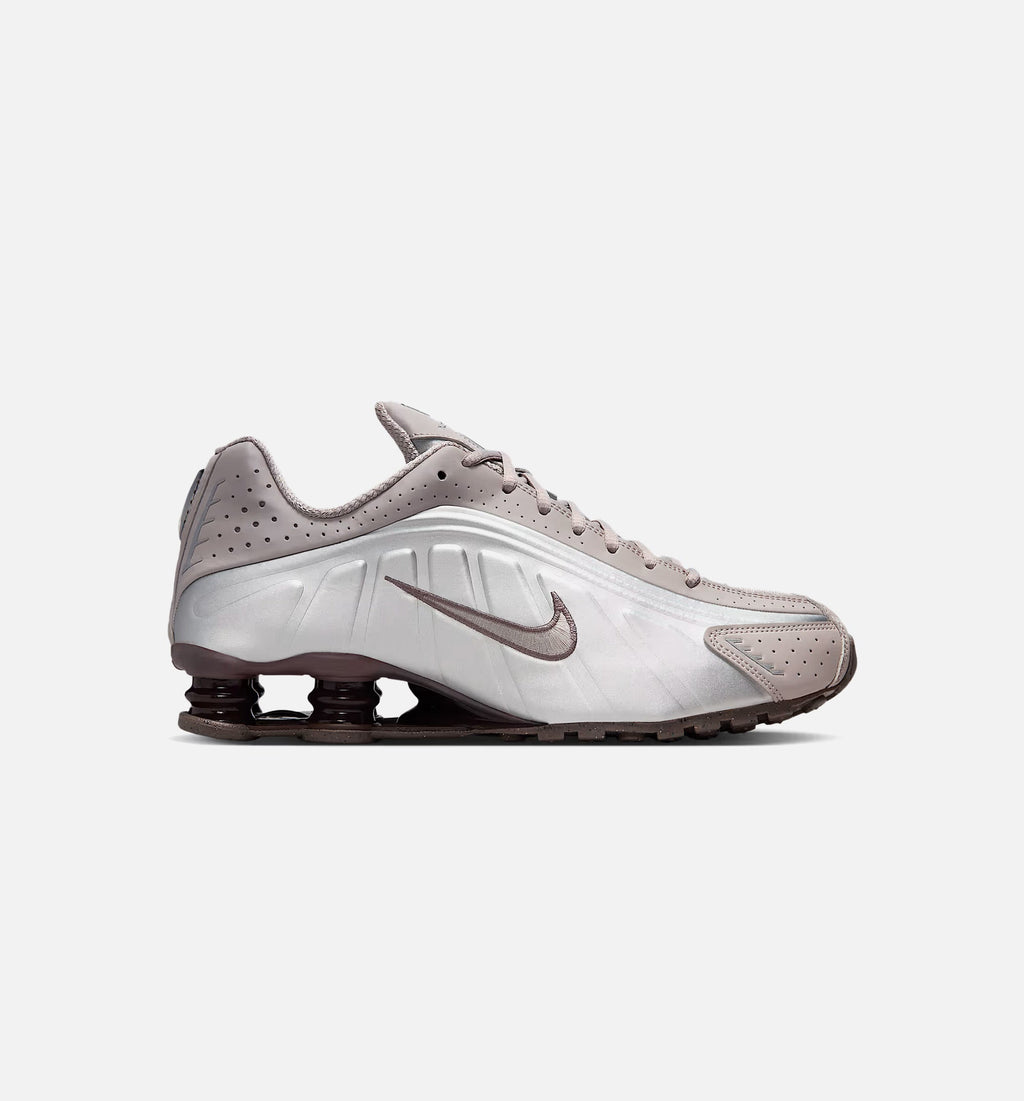 Shox R4 Men's Sneakers - Cave Stone / College Grey / Baroque Brown