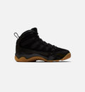 Air Jordan 9 Retro Men's Lifestyle Boot - Black / Black / Gum Light Brown
