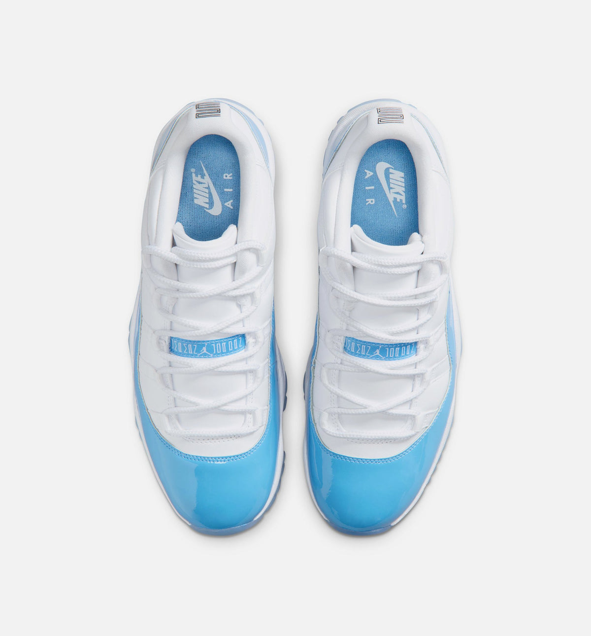 Air Jordan 11 Retro Low University Blue Men's Sneakers - White / University Blue / Black