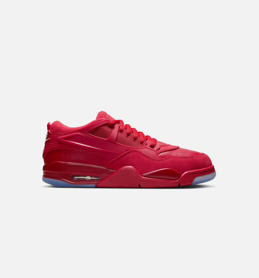 Air Jordan 4 RM Men's Sneakers - Varsity Red / Blue Tint / Black / White