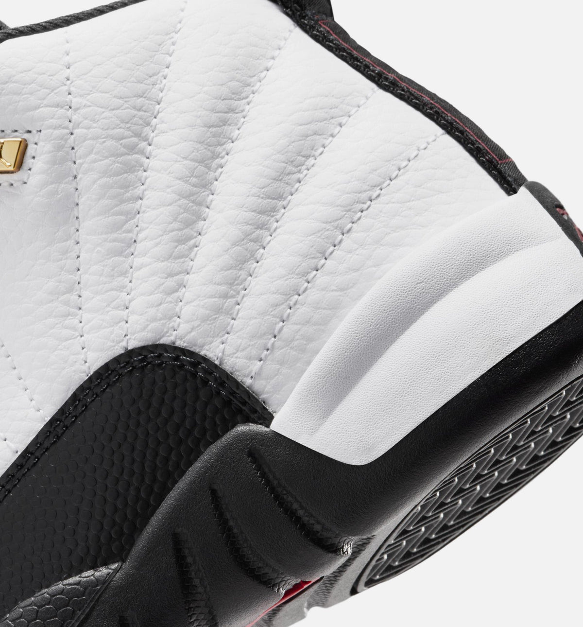 Air Jordan 12 Retro Taxi Preschool Sneakers - White / Black / Taxi