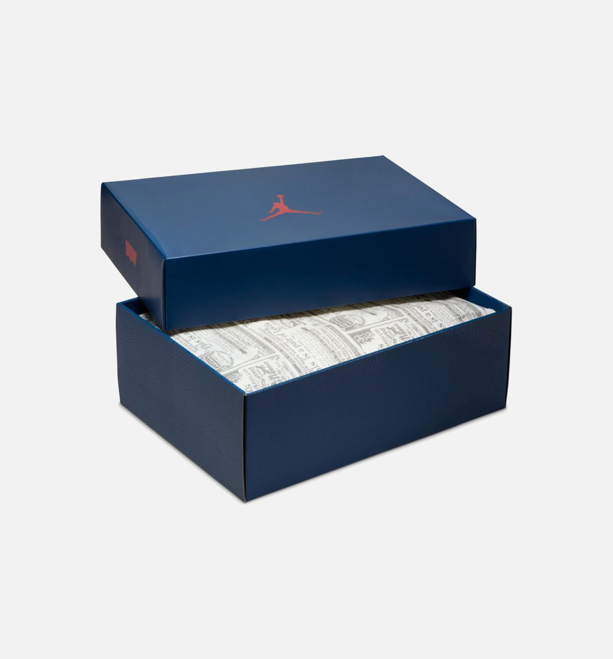 Air Jordan 3 x Levi's Indigo and Gym Red Men's Sneakers - Denim / Black / Sail / Gym Red