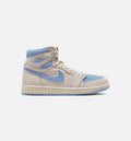 Air Jordan 1 Retro High OG Women's Sneakers - Pale Ivory / Psychic Blue / Coconut Milk