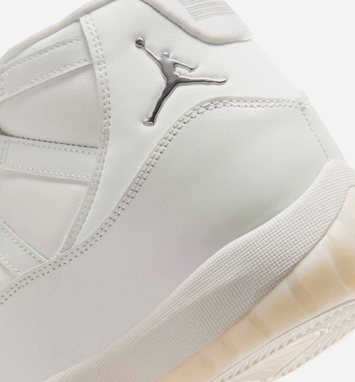 Air Jordan 11 Retro Pearl Women's Sneakers - Sail / Pearl Grey / White / Metallic Silver