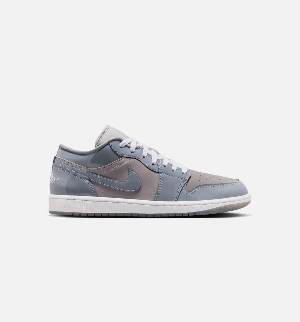 Air Jordan 1 Low Men's Sneakers - Cool Grey / White