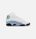 Air Jordan 13 Retro Blue Grey Grade School Sneakers - White / Blue Grey / Black / Yellow Ochre