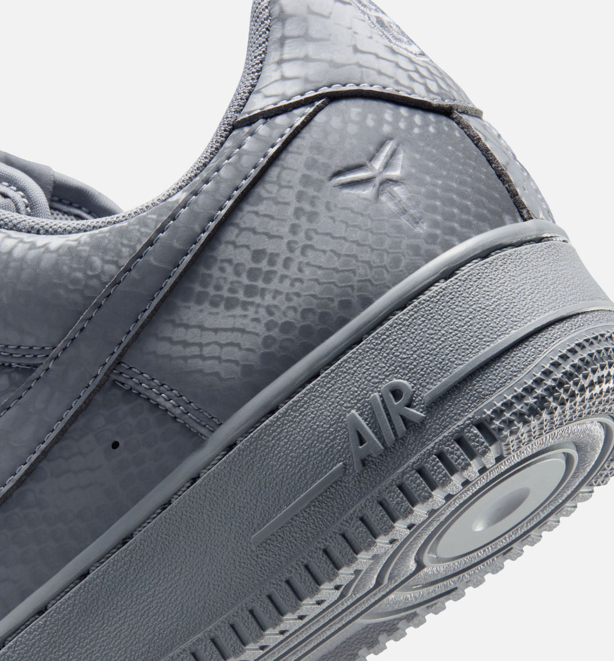 Kobe Air Force 1 Low Cool Grey Men's Sneakers - Cool Grey / Wolf Grey