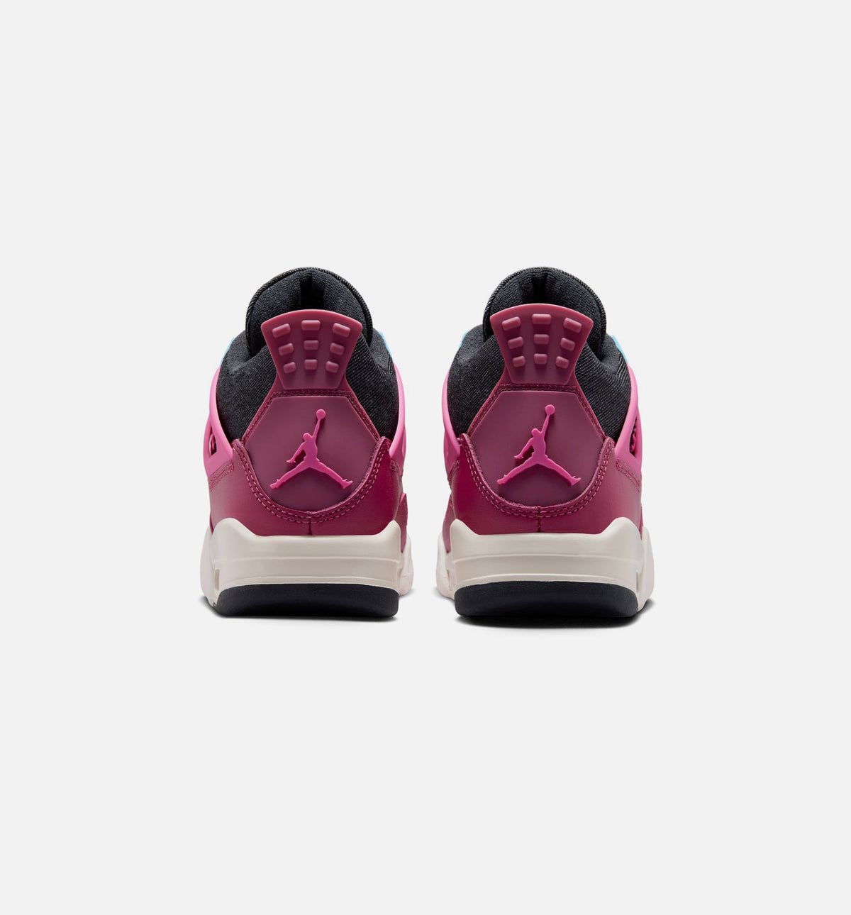 Air Jordan 4 Retro She's A Star Grade School Sneakers - Sweet Beet / Desert Pink / Off Noir / Chalk